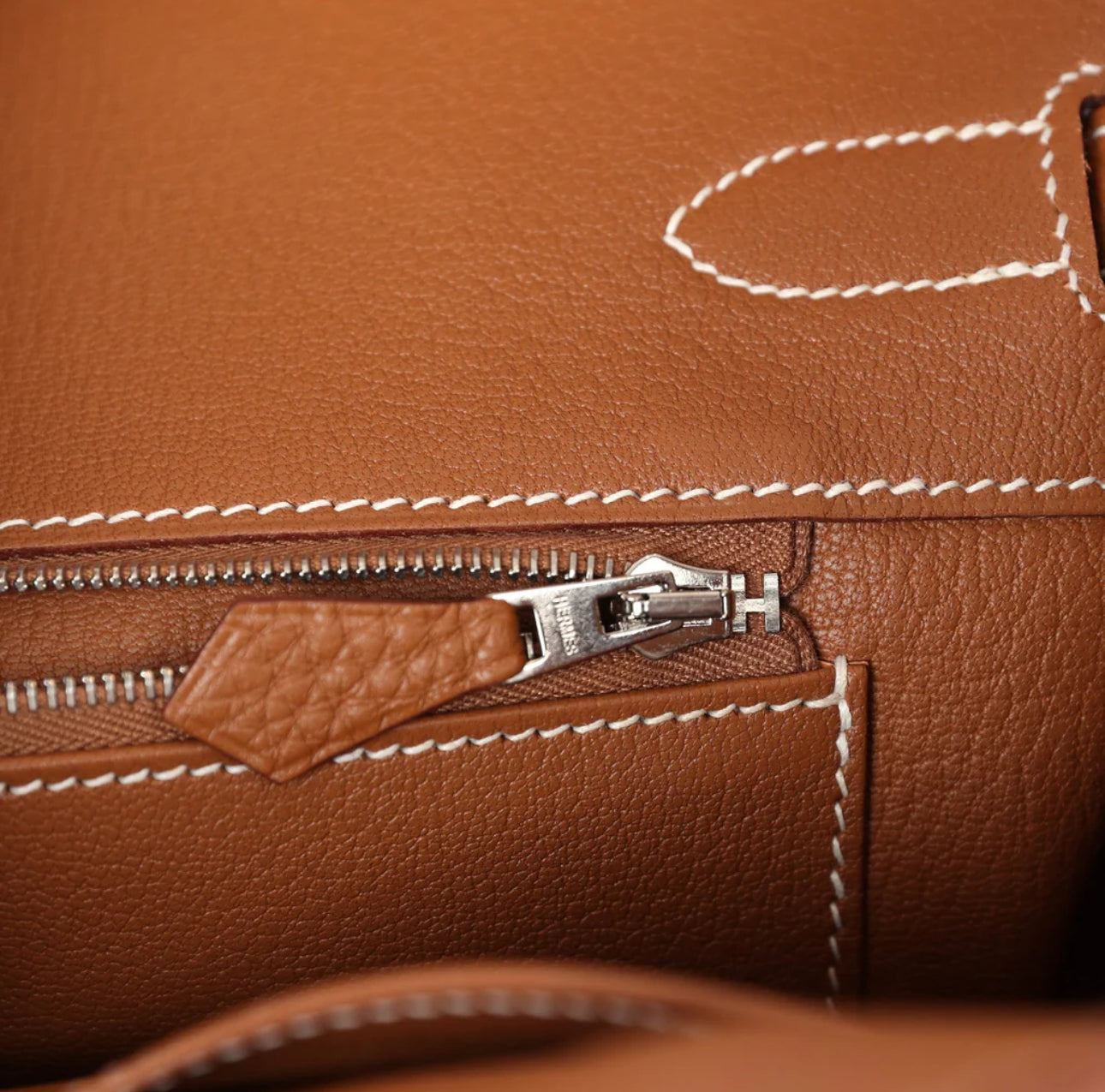 Hermès Birkin 35 in Gold Togo with Palladium Hardware