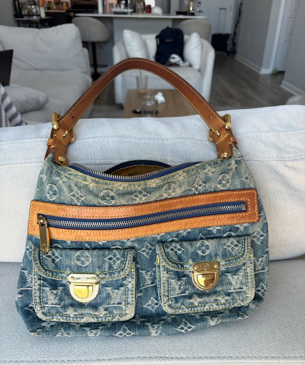 Louis Vuitton Denim Baggy PM