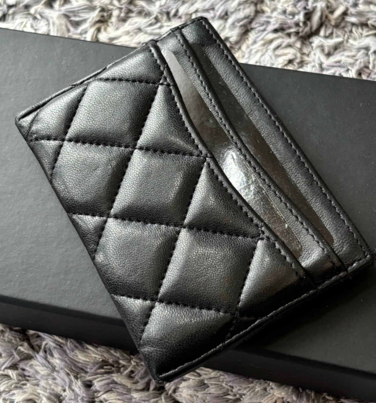Chanel “So Black” Cardholder - Rare