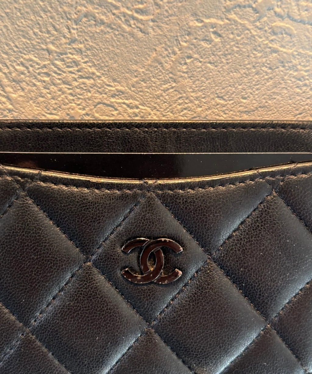 Chanel “So Black” Cardholder - Rare