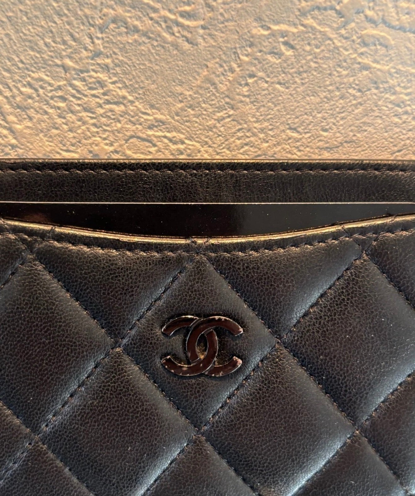 Chanel “So Black” Cardholder - Rare