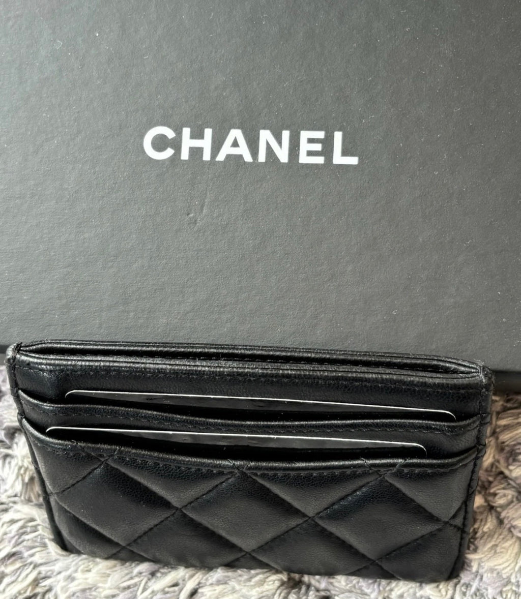 Chanel “So Black” Cardholder - Rare