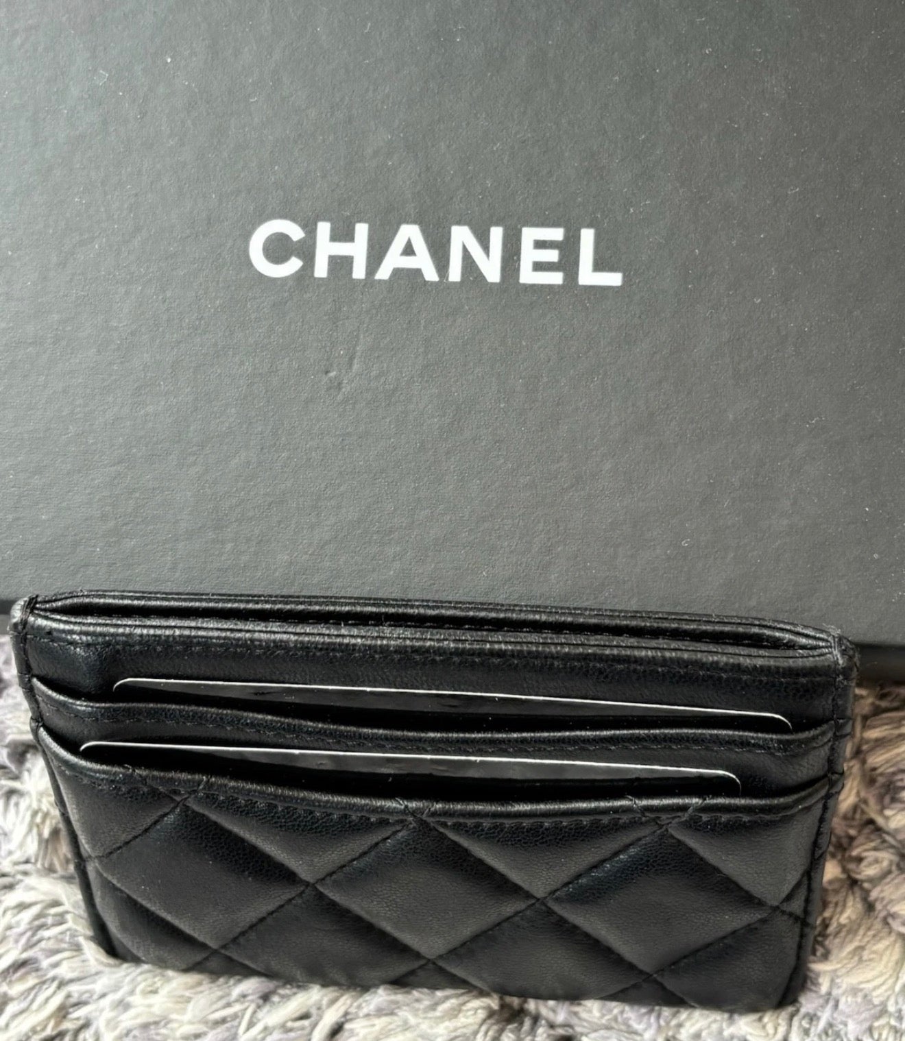 Chanel “So Black” Cardholder - Rare