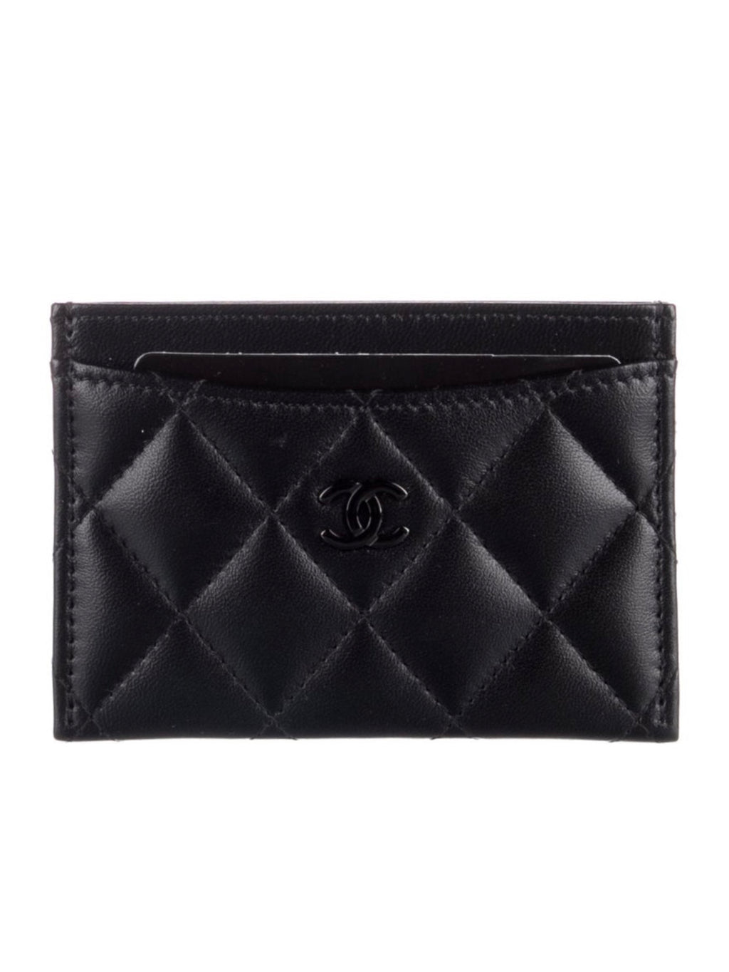 Chanel “So Black” Cardholder - Rare