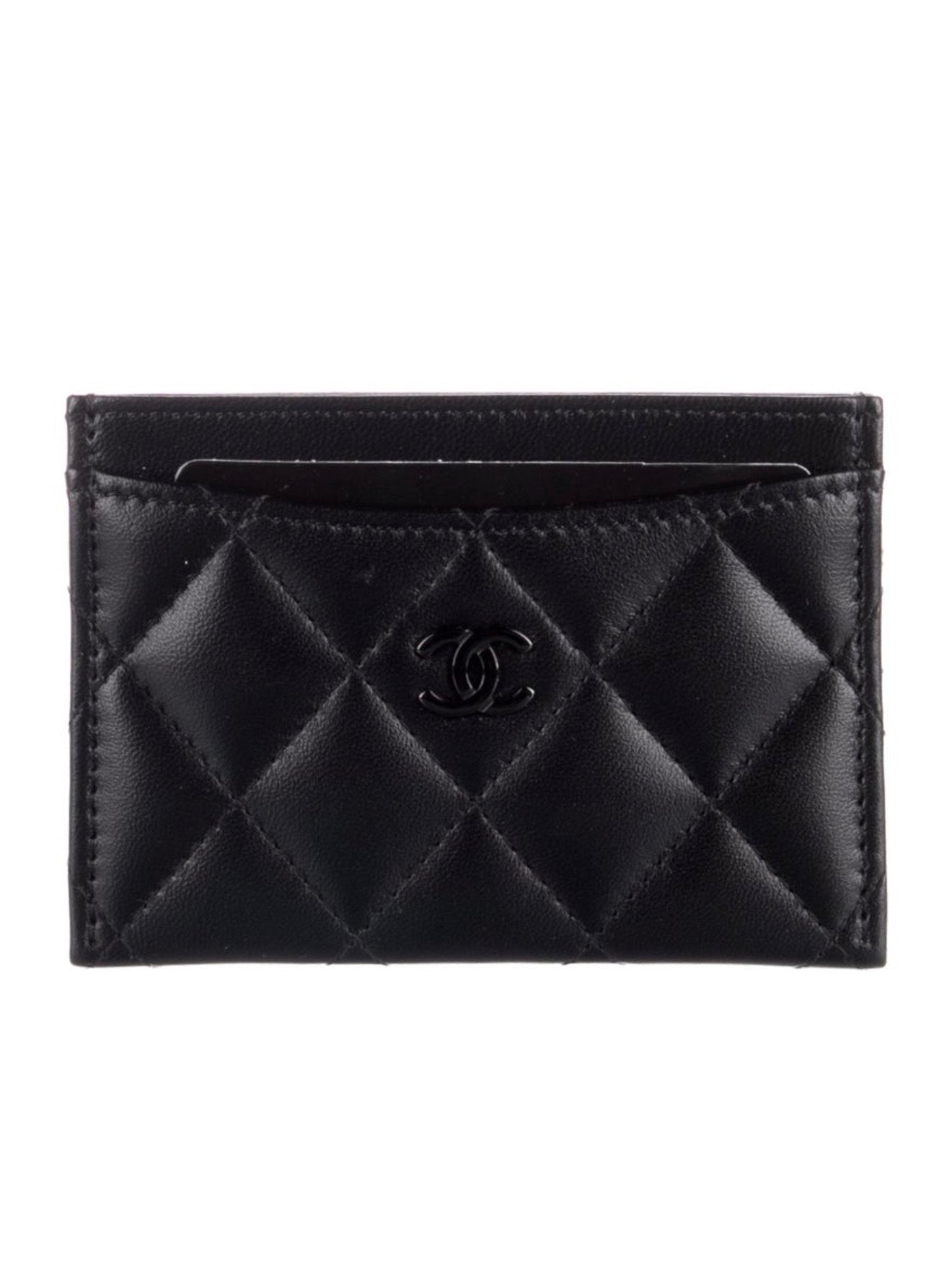 Chanel “So Black” Cardholder - Rare
