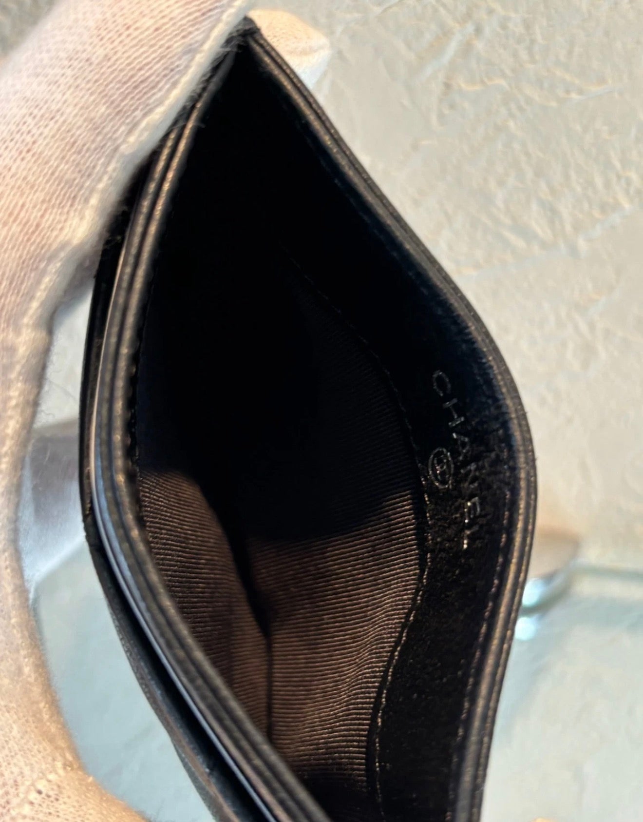 Chanel “So Black” Cardholder - Rare