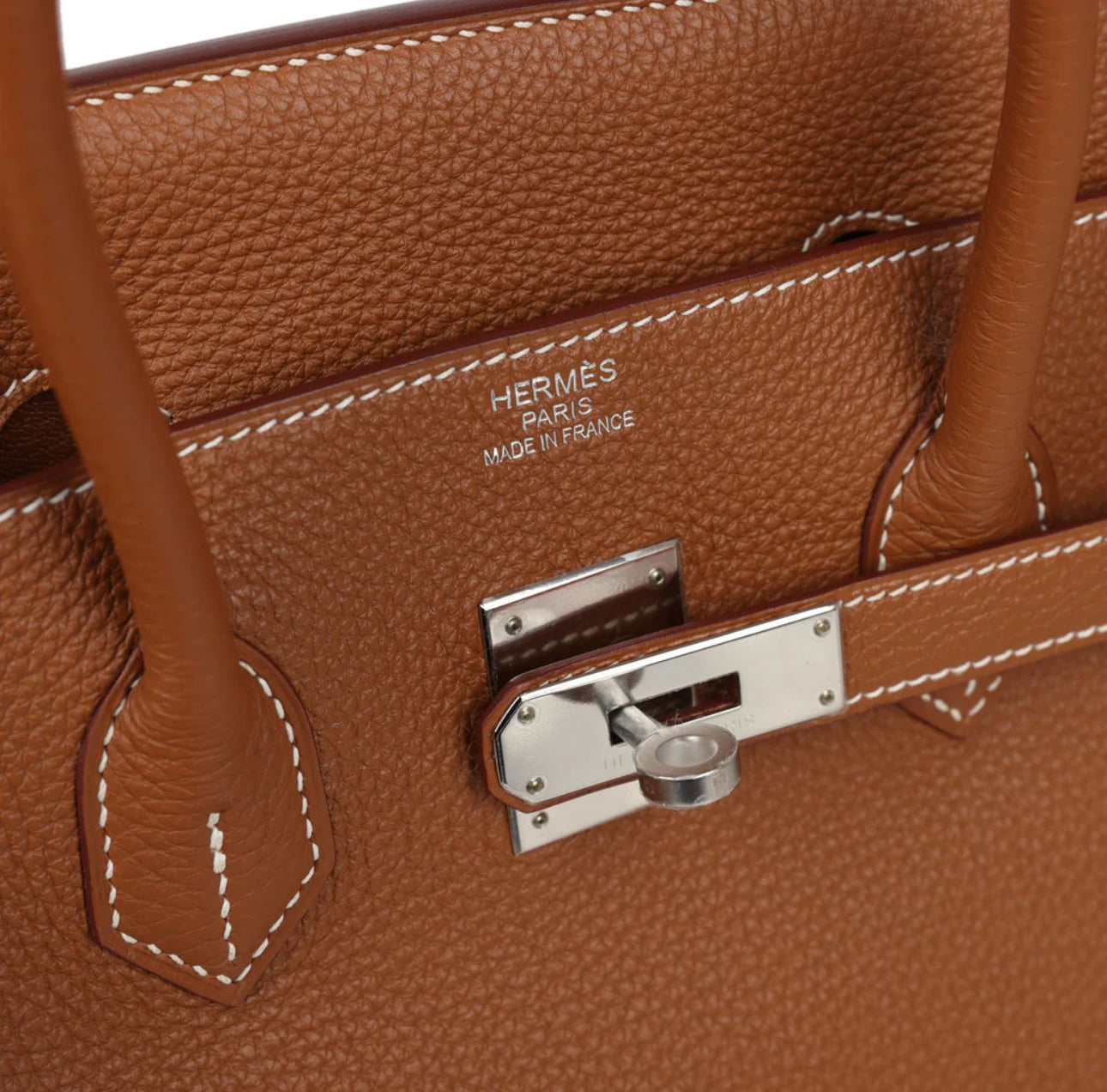 Hermès Birkin 35 in Gold Togo with Palladium Hardware