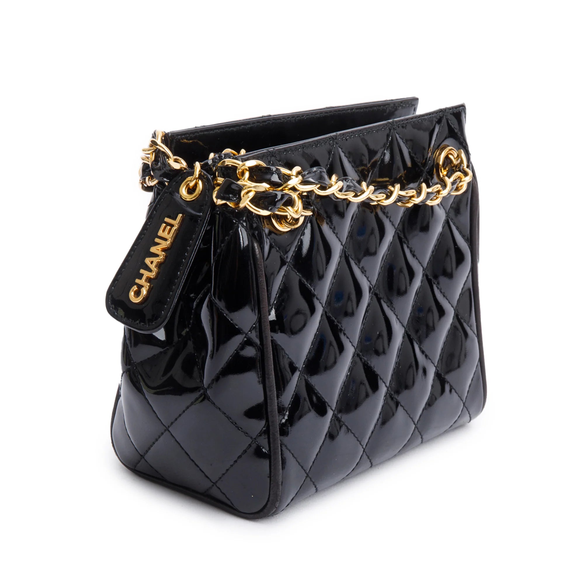 Chanel Mini Patent Tote *Rare*