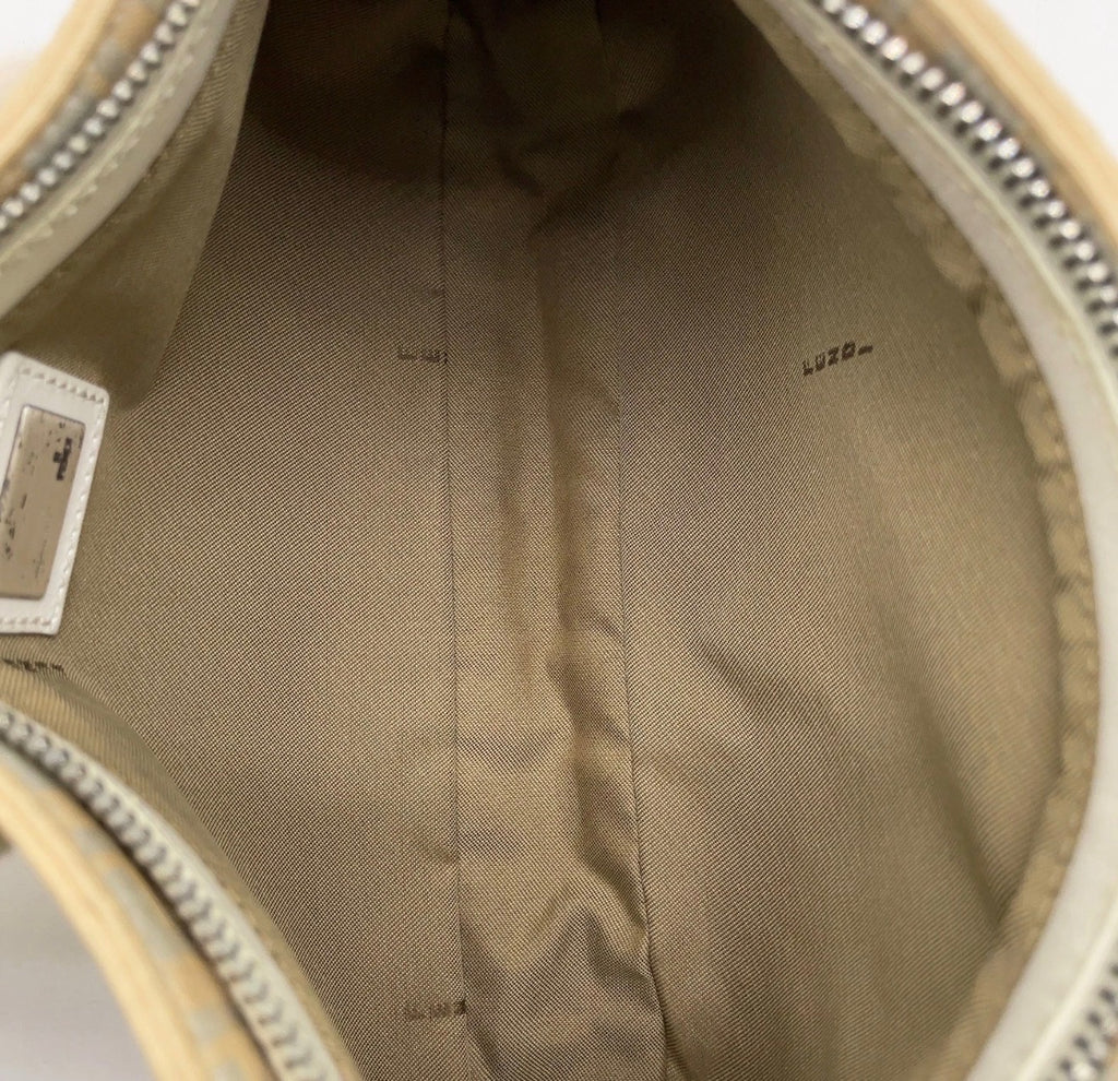 Fendi Zucca Baguette Pochette Shoulder Bag