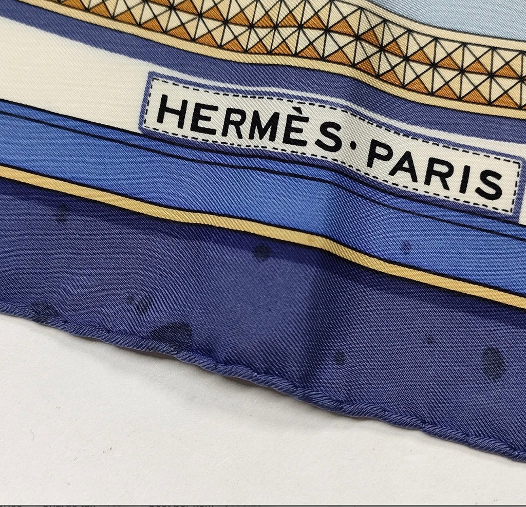 Hermes Silk Scarf