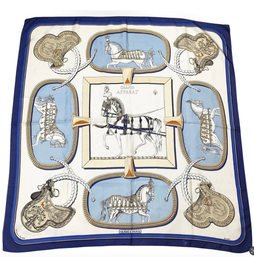 Hermes Silk Scarf