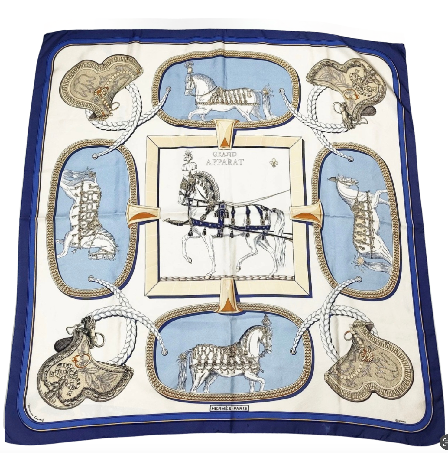 Hermes Silk Scarf
